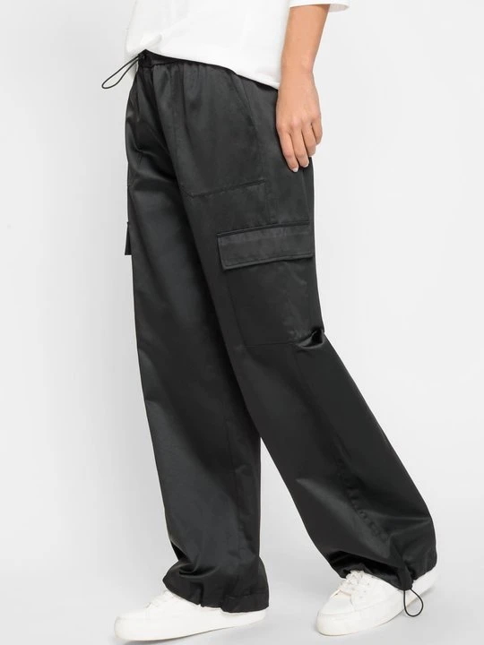 Zdjęcie produktu Czarne spodnie damskie Anna - Designer Choice Olsen