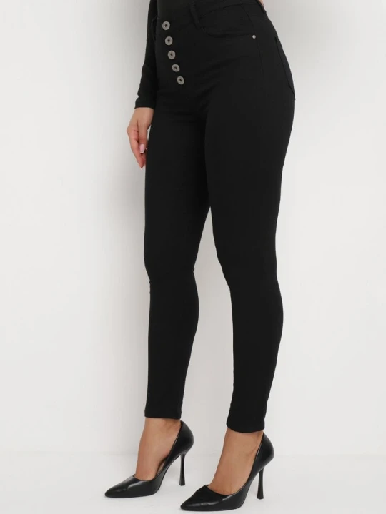 Zdjęcie produktu Czarne Spodnie Skinny Kyllienne Daysie