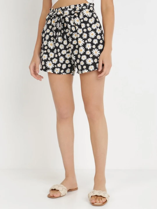 Zdjęcie produktu Czarne Szorty Thaelochis R&f Fashion