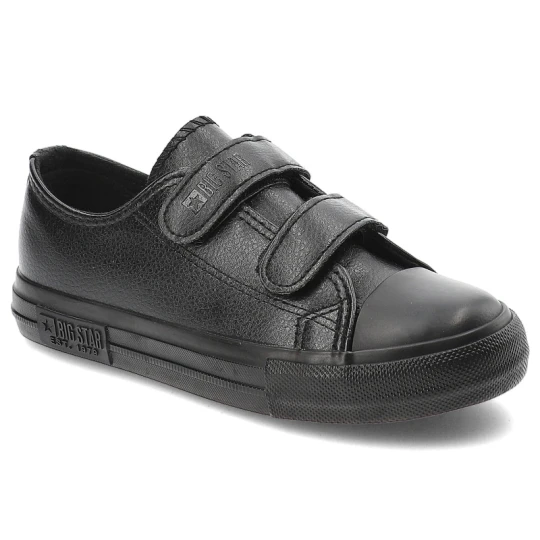 Zdjęcie produktu Czarne Trampki Big Star Buty Na Rzepy