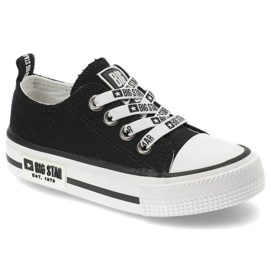 Zdjęcie produktu Czarne Trampki Big Star Dziecięce Buty Wsuwane