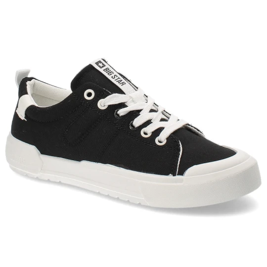 Zdjęcie produktu Czarne Trampki Big Star Sportowe Obuwie Unisex