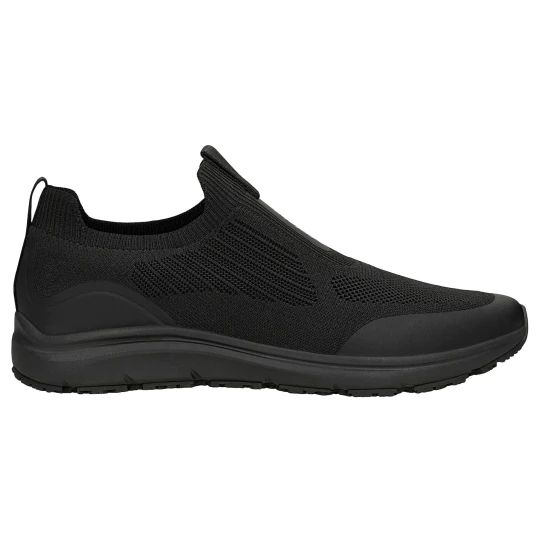 Zdjęcie produktu Relaks czarne wsuwane sneakersy siateczkowe r 46169-11