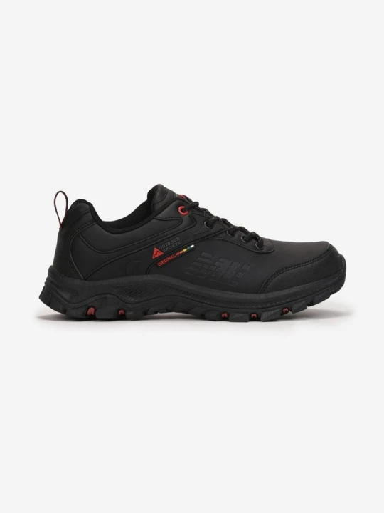 Zdjęcie produktu Czarno-Czerwone Buty Trekkingowe Maraena Badoxx