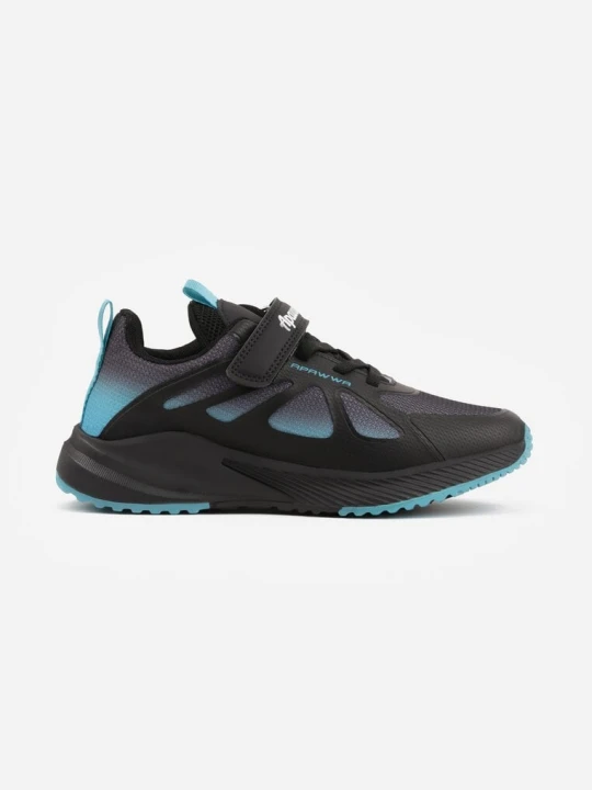 Zdjęcie produktu Czarno-Granatowe Buty Sportowe Sneakersy z Geometrycznym Wzorem Phalilopei Apawwa
