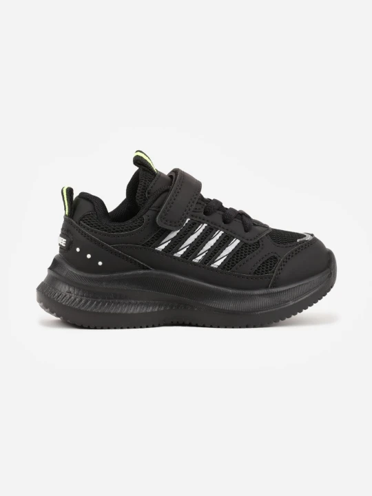 Zdjęcie produktu Czarno-Zielone Buty Sportowe Sneakersy Typu Chunky na Grubej Podeszwie Kimonos Clibee