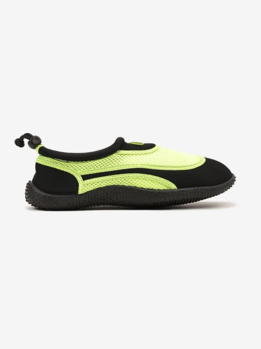 Zdjęcie produktu Czarno-Zielone Płaskie Buty Sportowe do Wody Renelsea