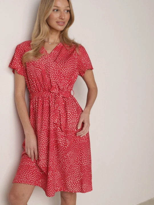 Zdjęcie produktu Czerwona Sukienka Kepherine Cflo