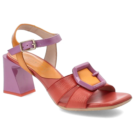Zdjęcie produktu Czerwone Sandały Hispanitas Eleganckie Obuwie Damskie