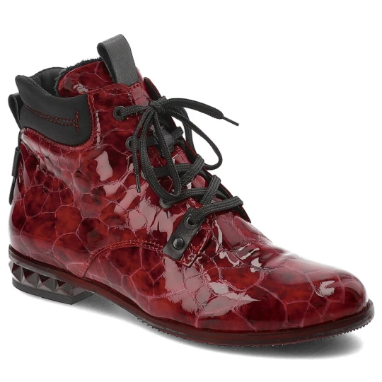 Zdjęcie produktu Czerwone Trzewiki Armodo Premium Buty Ze Skóry