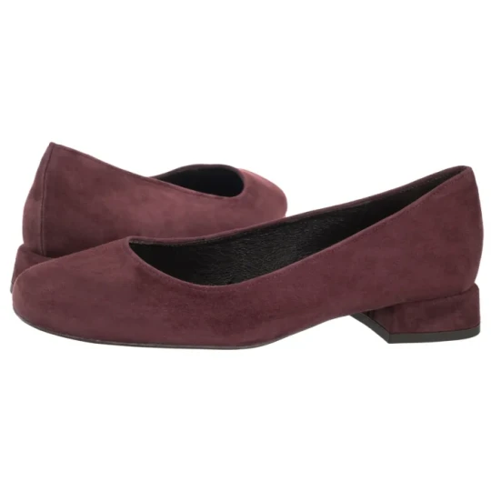 Zdjęcie produktu Czółenka Bordowe 2A200___ _4SZ (RY1127-a) Ryłko