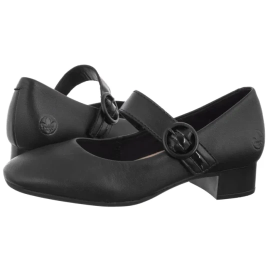 Zdjęcie produktu Czółenka Czarne 43455-00 Black (RI372-a) Rieker