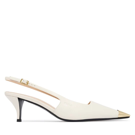 Zdjęcie produktu Czółenka Furla Metal Slingback YM29FML X30000 CN 1704S Kremowy