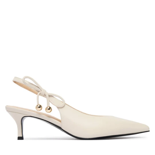 Zdjęcie produktu Czółenka Furla Poppy Slingback YM24FPO X30000 CN 1704S Kremowy