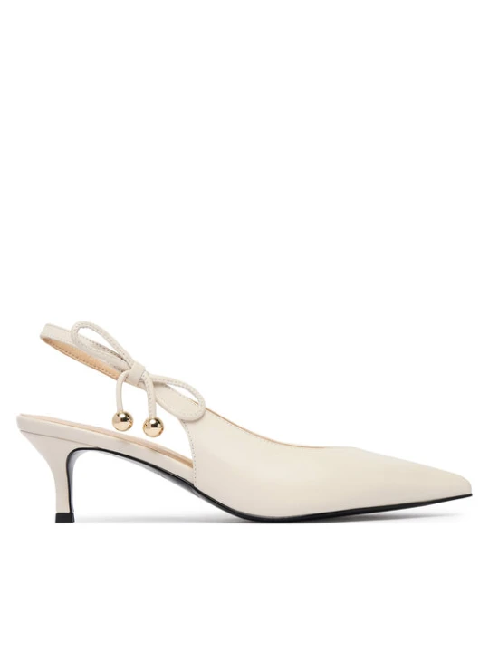 Zdjęcie produktu Czółenka Furla Poppy Slingback YM24FPO X30000 CN 1704S Kremowy