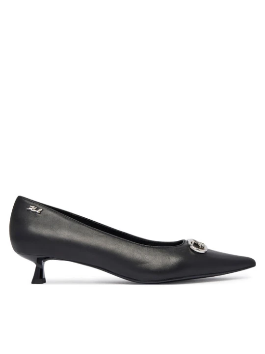 Zdjęcie produktu Czółenka KARL LAGERFELD Pasha Signia KL30121 Czarny