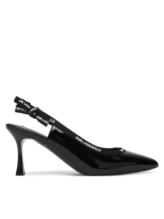 Zdjęcie produktu Czółenka KARL LAGERFELD Sienna KL32706 Czarny