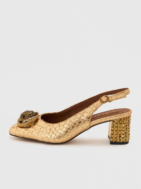 Zdjęcie produktu Czółenka Kurt Geiger złoty