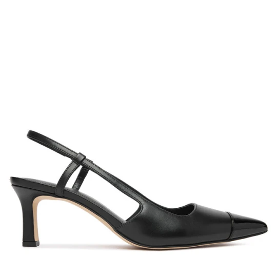Zdjęcie produktu Czółenka MICHAEL Michael Kors Alora Toe Cao Mid Sling 40R6AOMS1L Czarny
