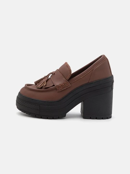 Zdjęcie produktu Czółenka na platformie Converse brązowy