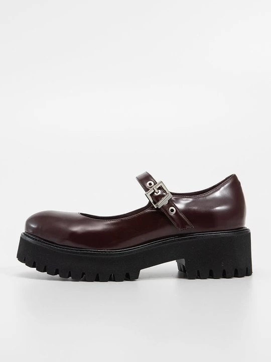 Zdjęcie produktu Czółenka na platformie Jeffrey Campbell bordowy