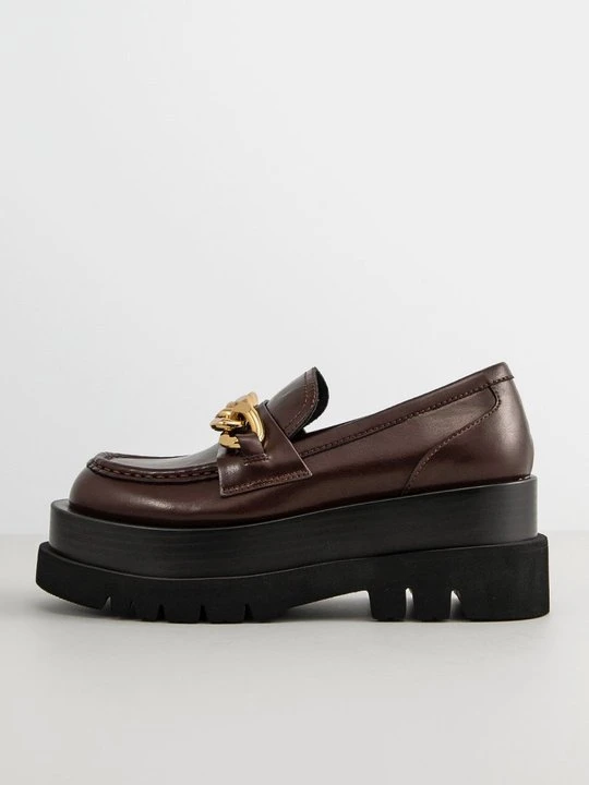 Zdjęcie produktu Czółenka na platformie Jeffrey Campbell brązowy