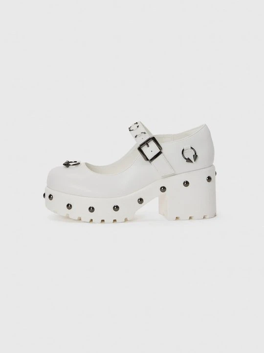 Zdjęcie produktu Czółenka na platformie Koi Footwear biały