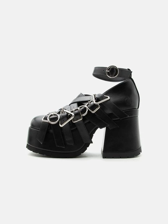Zdjęcie produktu Czółenka na platformie Koi Footwear czarny