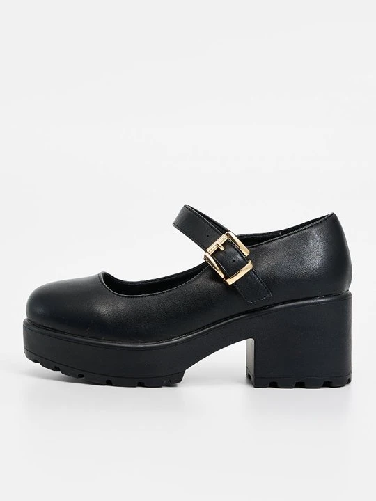 Zdjęcie produktu Czółenka na platformie Koi Footwear czarny