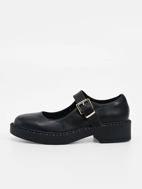 Zdjęcie produktu Czółenka na platformie Koi Footwear czarny melanż
