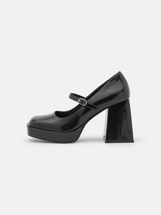 Zdjęcie produktu Czółenka na platformie Monki czarny