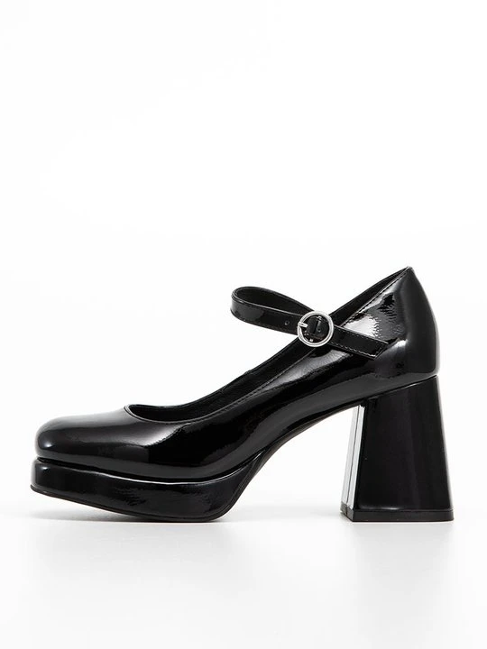 Zdjęcie produktu Czółenka na platformie Steve Madden antracytowy melanż