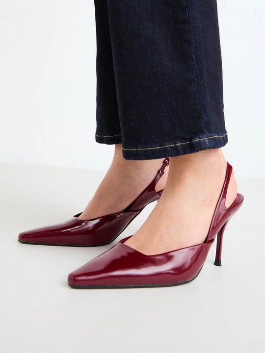 Zdjęcie produktu Czółenka Simmi London ciemnoczerwony