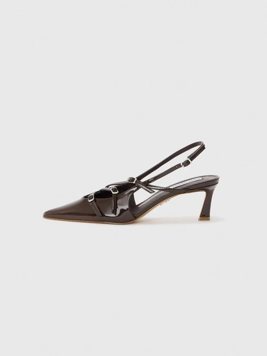 Zdjęcie produktu Czółenka Steve Madden ciemnobrązowy