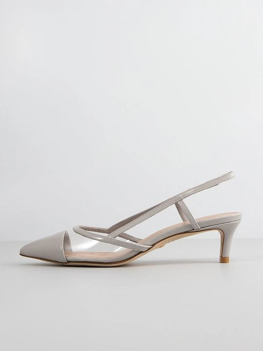 Zdjęcie produktu Czółenka Stuart Weitzman jasnoszary