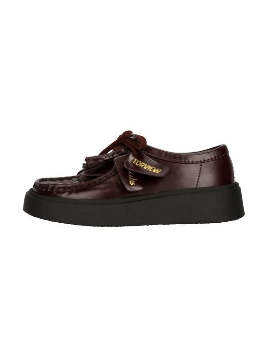 Zdjęcie produktu Czółenka sznurowane Clarks fioletowy