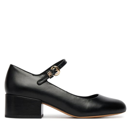 Zdjęcie produktu Czółenka Tommy Hilfiger Heeled Maryjane Buckle FW0FW09347 Czarny