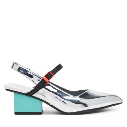 Zdjęcie produktu Czółenka United Nude Raila Jane 1091676613 Srebrny