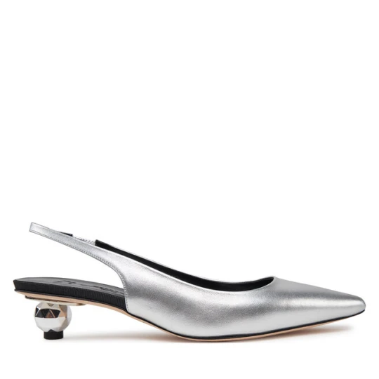 Zdjęcie produktu Czółenka Weekend Max Mara Gallico 2515521034600 Srebrny