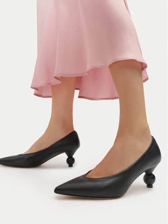 Zdjęcie produktu Czółenka Weekend Max Mara Renza 24255260346 Czarny