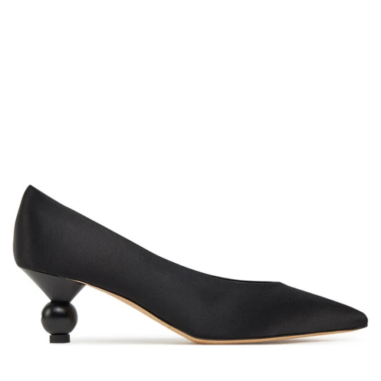Zdjęcie produktu Czółenka Weekend Max Mara Renzasatin 2515521055600 Czarny