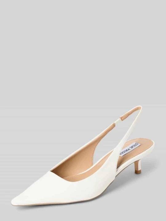 Zdjęcie produktu Czółenka z fakturowaną podeszwą Model 'Kari' Steve Madden Biały