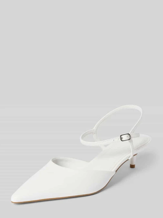 Zdjęcie produktu Czółenka z prawdziwej skóry model 'Adelaide' Steve Madden Biały