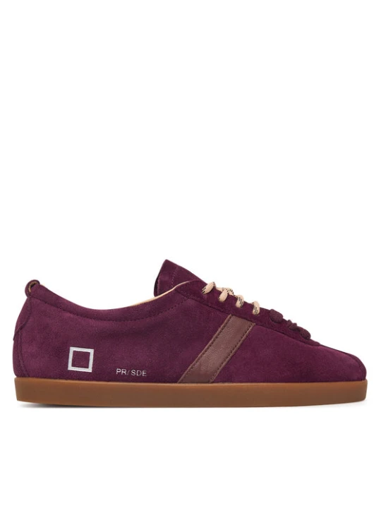 Zdjęcie produktu D.A.T.E. Sneakersy Prima W451-PR-SD Bordowy