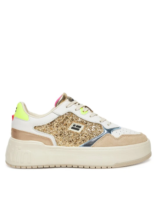 Zdjęcie produktu D.Franklin Sneakersy DFSH321096 Złoty