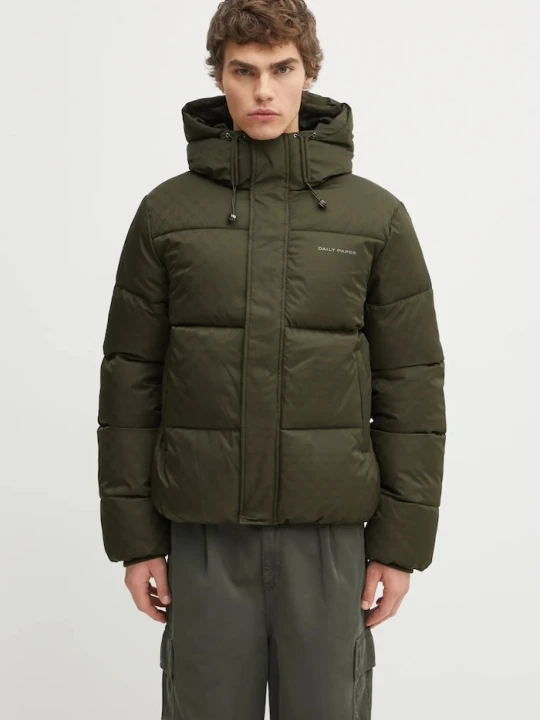Zdjęcie produktu Daily Paper kurtka Monogram Puffer zielony