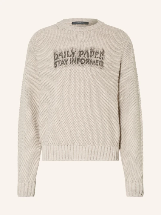 Zdjęcie produktu Daily Paper Sweter Stay Informed beige