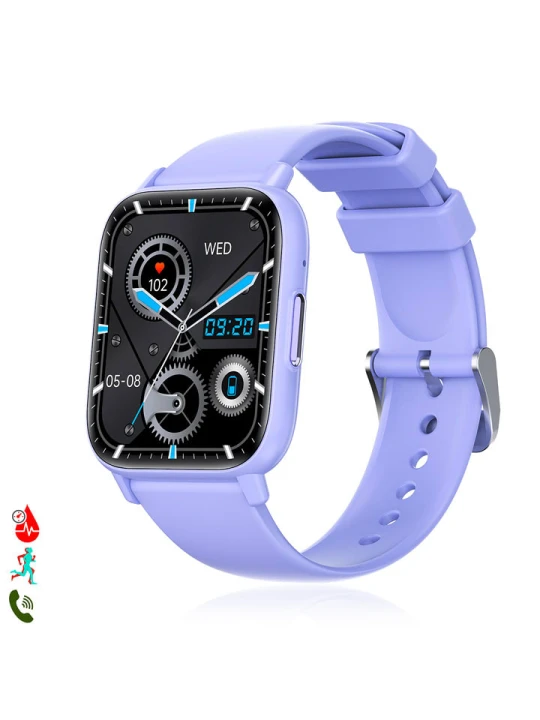 Zdjęcie produktu DAM Smartwatch "DM60" w kolorze fioletowym rozmiar: onesize
