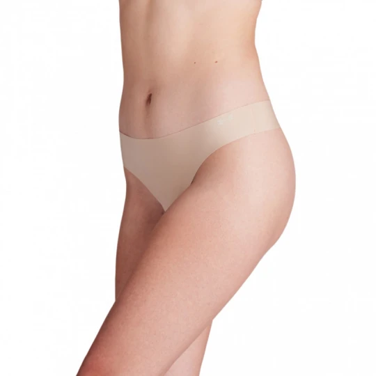 Zdjęcie produktu Damska bielizna treningowa (3-pack) Under Armour UA Pure Stretch NS Thong - beżowa