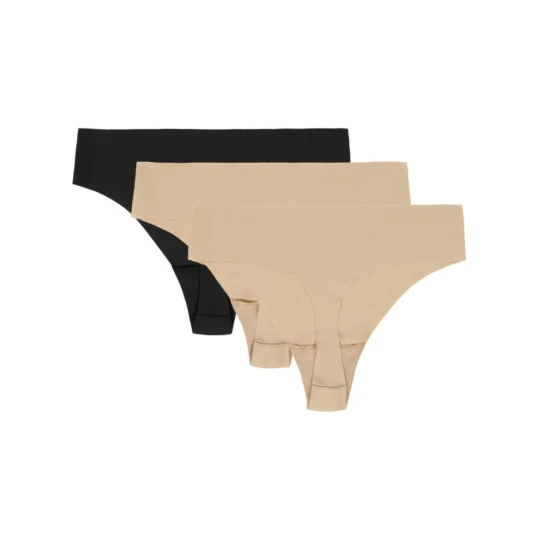 Zdjęcie produktu Damska bielizna treningowa (3-pack) Under Armour UA Pure Stretch NS Thong - multikolor